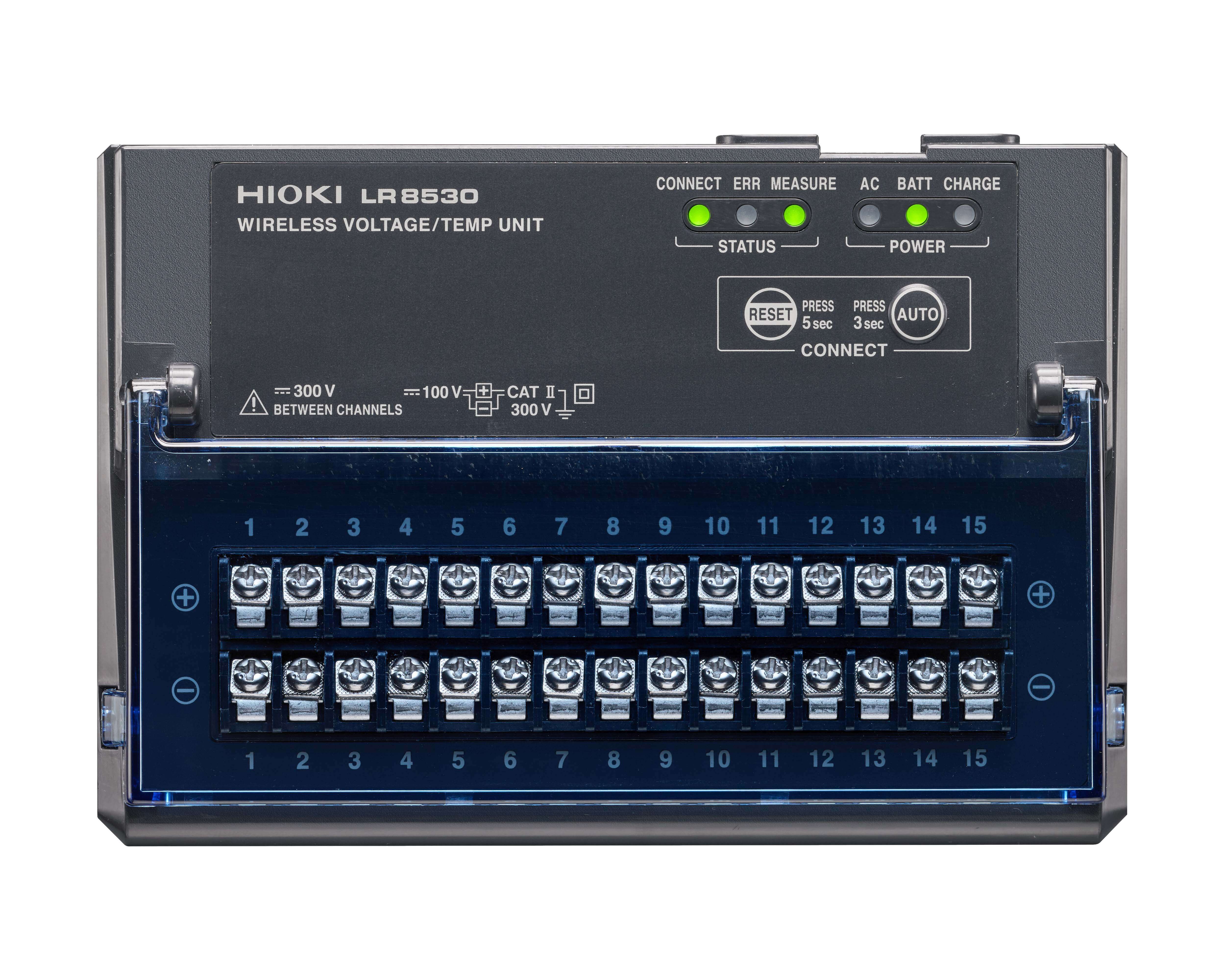 LR8530 - Wireless Logger Module for Voltage and Temperature, 15 channels