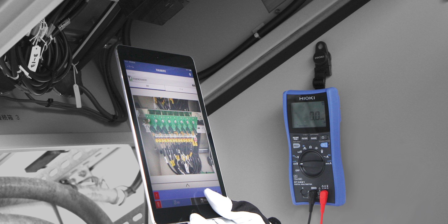 HIOKI DT4261-90 industrial digital multimeter with bluetooth Z3210 included