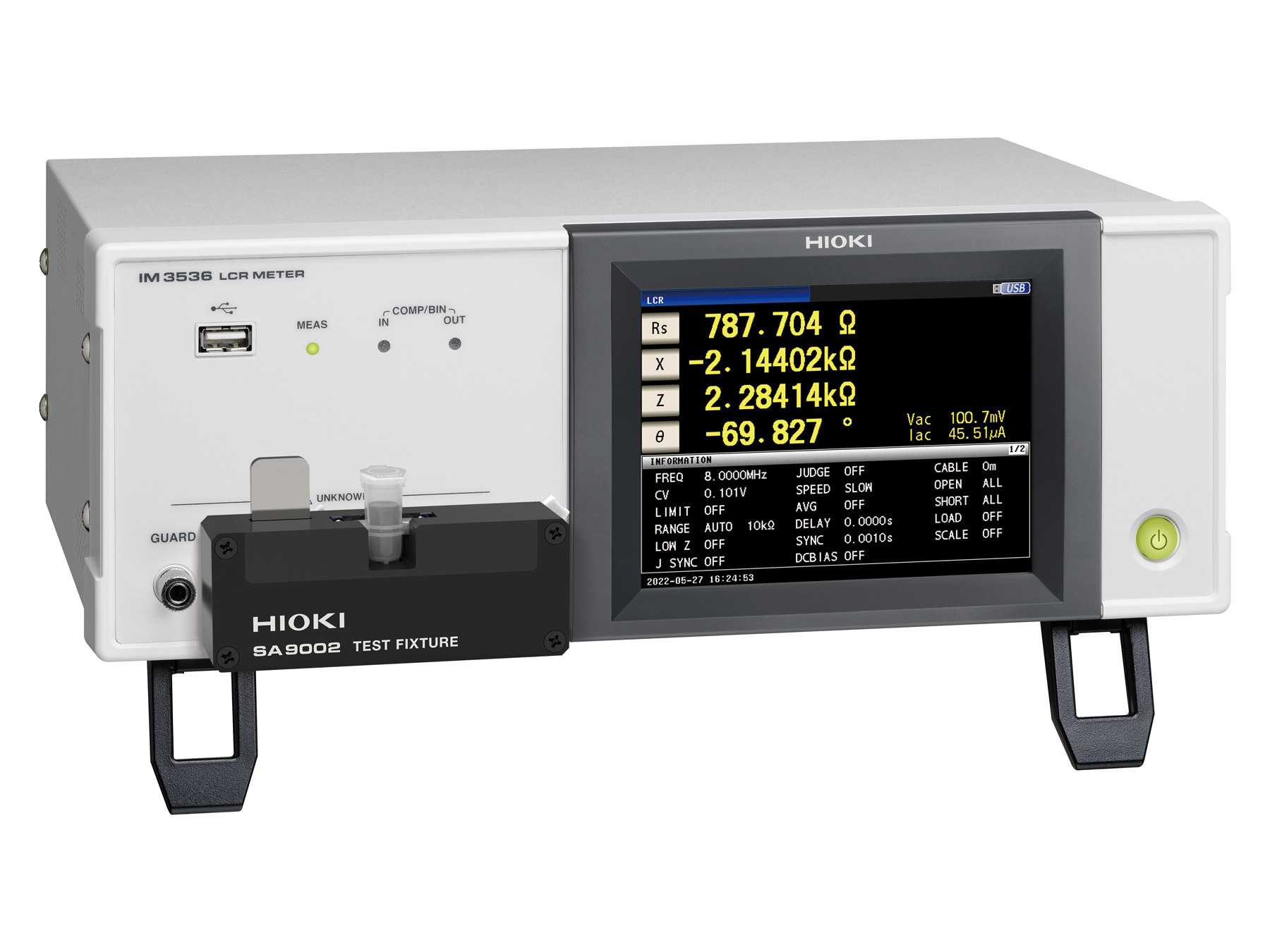 HIOKI SA9002 test fixture for im3536 lcr meter