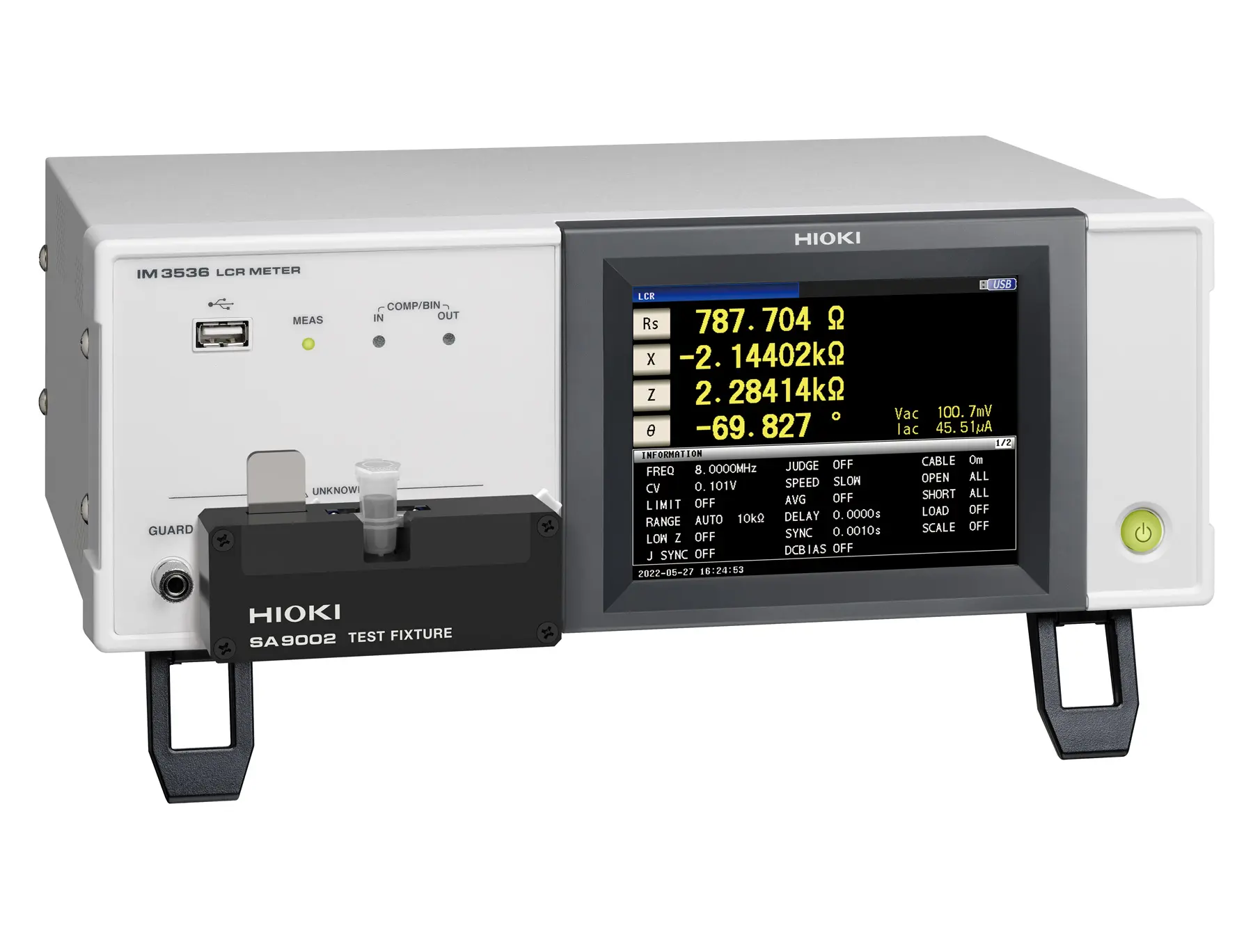 HIOKI SA9002 test fixture for im3536 lcr meter