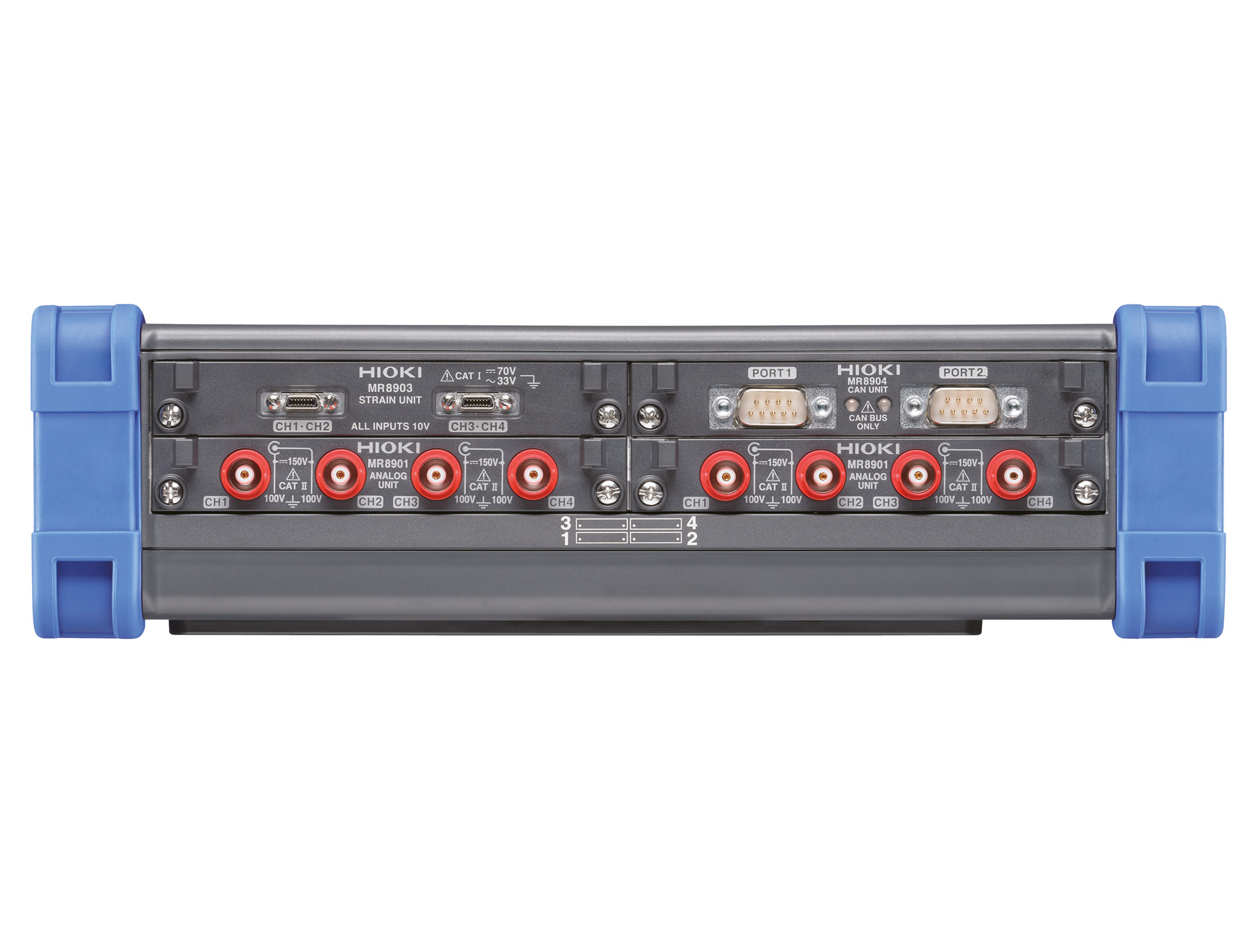 HIOKI MR8904 dual port can input module for MR8875
