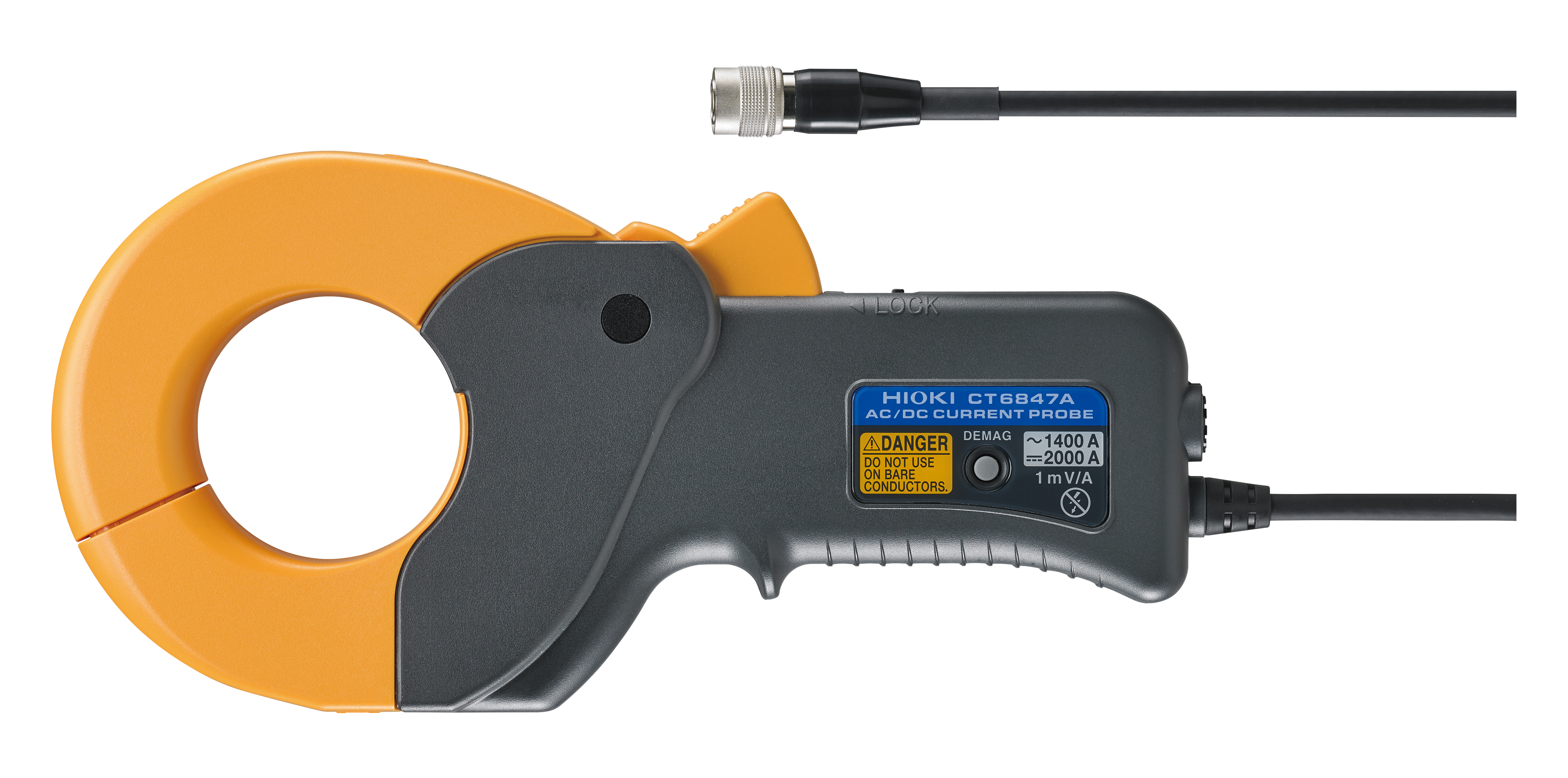 CT6847A - AC/DC High-accuracy Current Clamp, 2000 A / 70 kHz