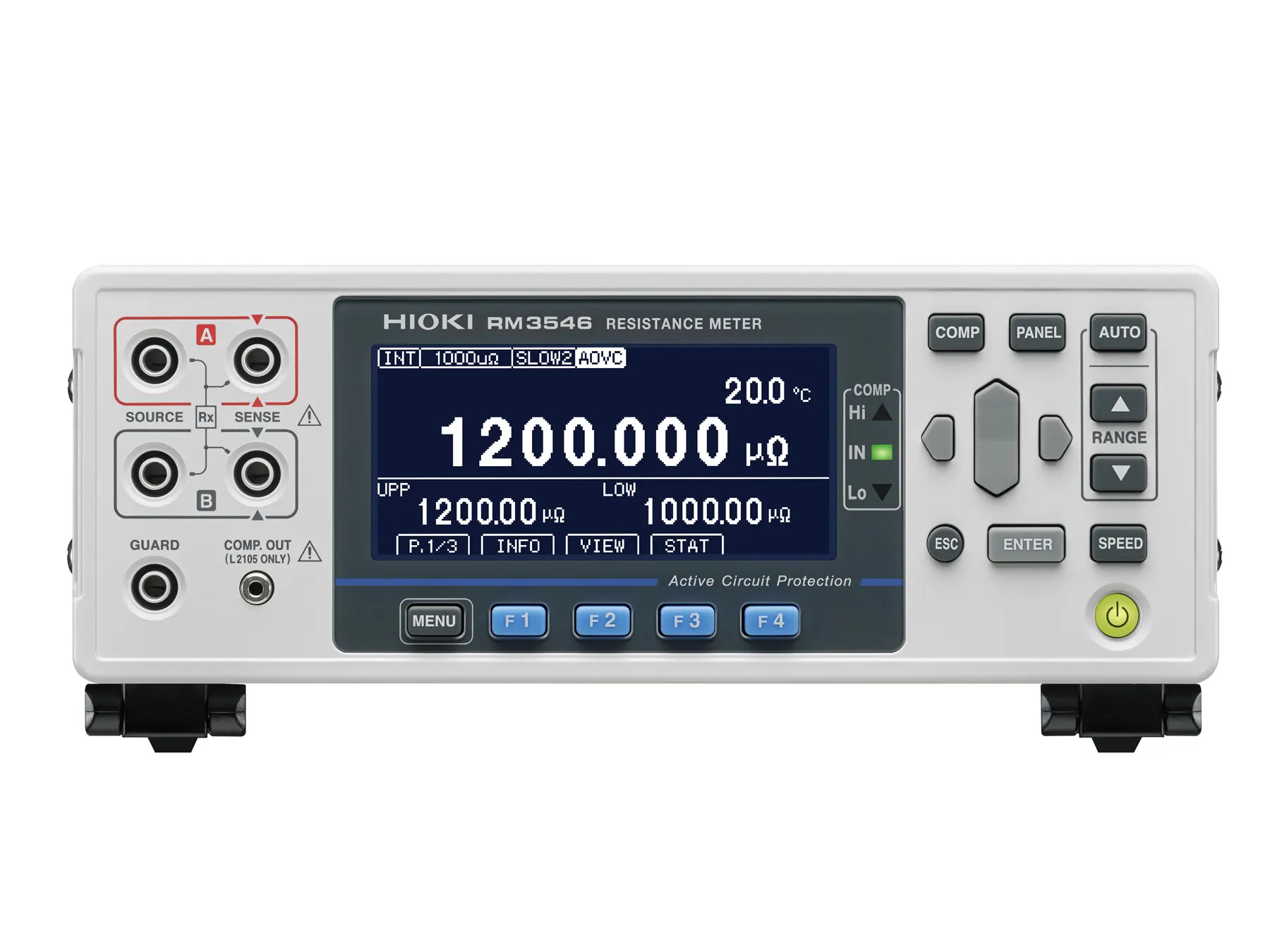 HIOKI RM3546 high precision dc resistance meter weld resistance inspection path resistance tolerance 9 ohm