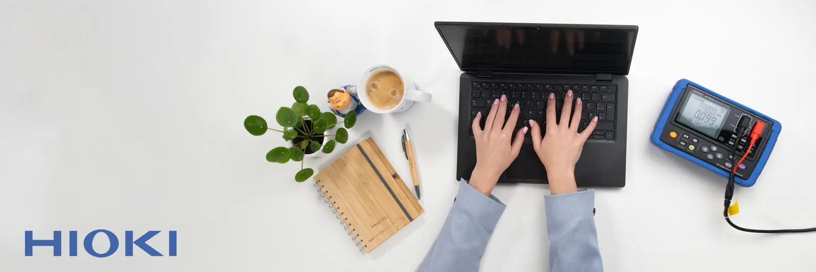 Headerbild des HIOKI Blogs: Messgeräte und Expertenwissen für präzise elektrische Messungen in Industrie und Labor