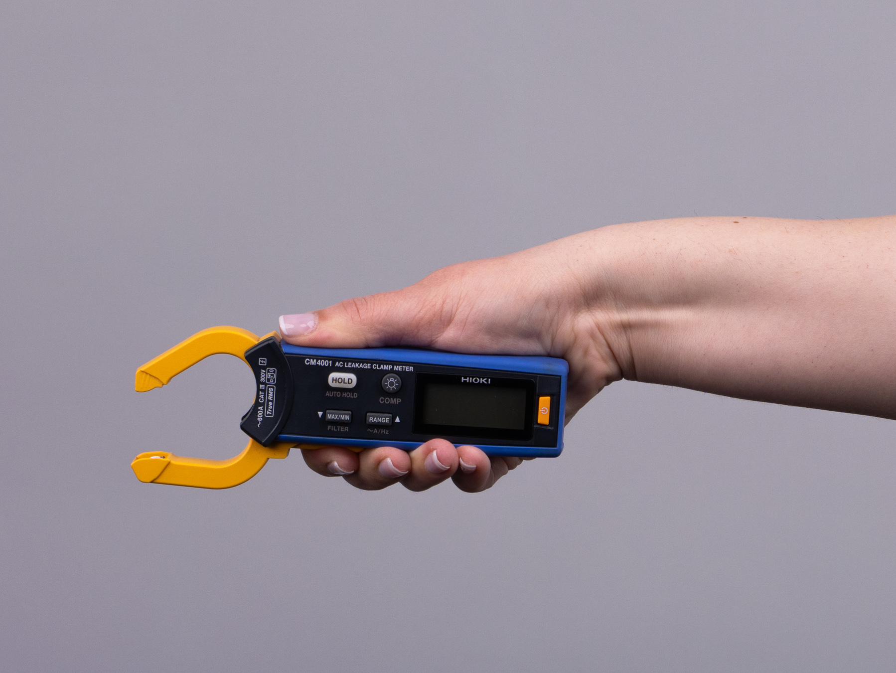 HIOKI CM4001-90 ac leakage clamp meter with bluetooth 600 a diameter 24 mm