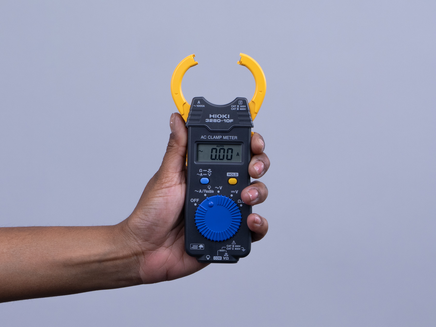 HIOKI 3280-70F - AC Clamp Meter 1000 A with Flexible Current Sensor up to 4200 A