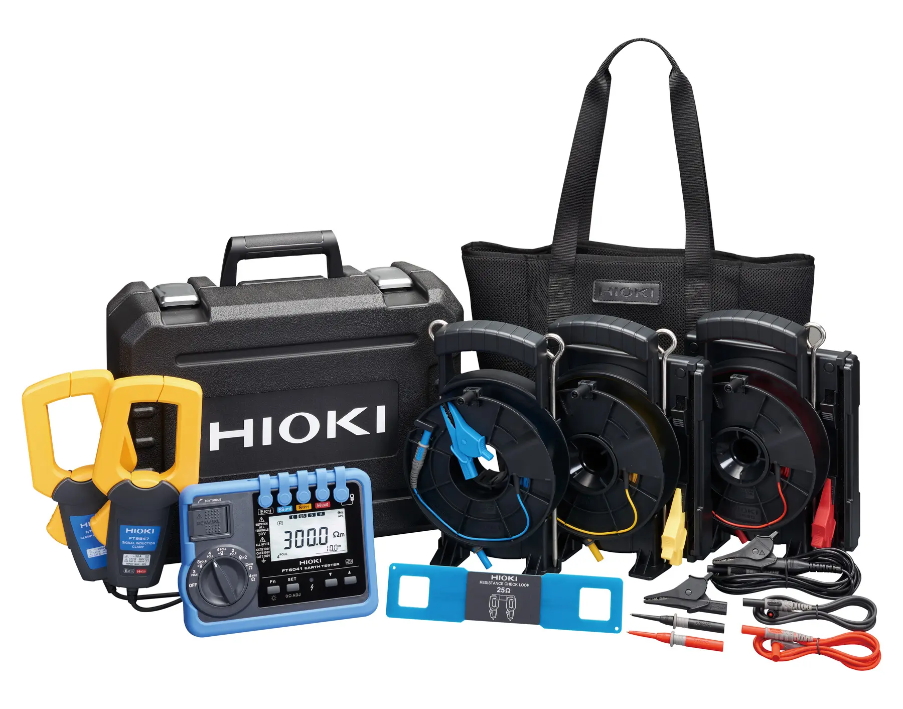 HIOKI FT6041-91 - Earth Tester Set with Selective and Stakeless Testing