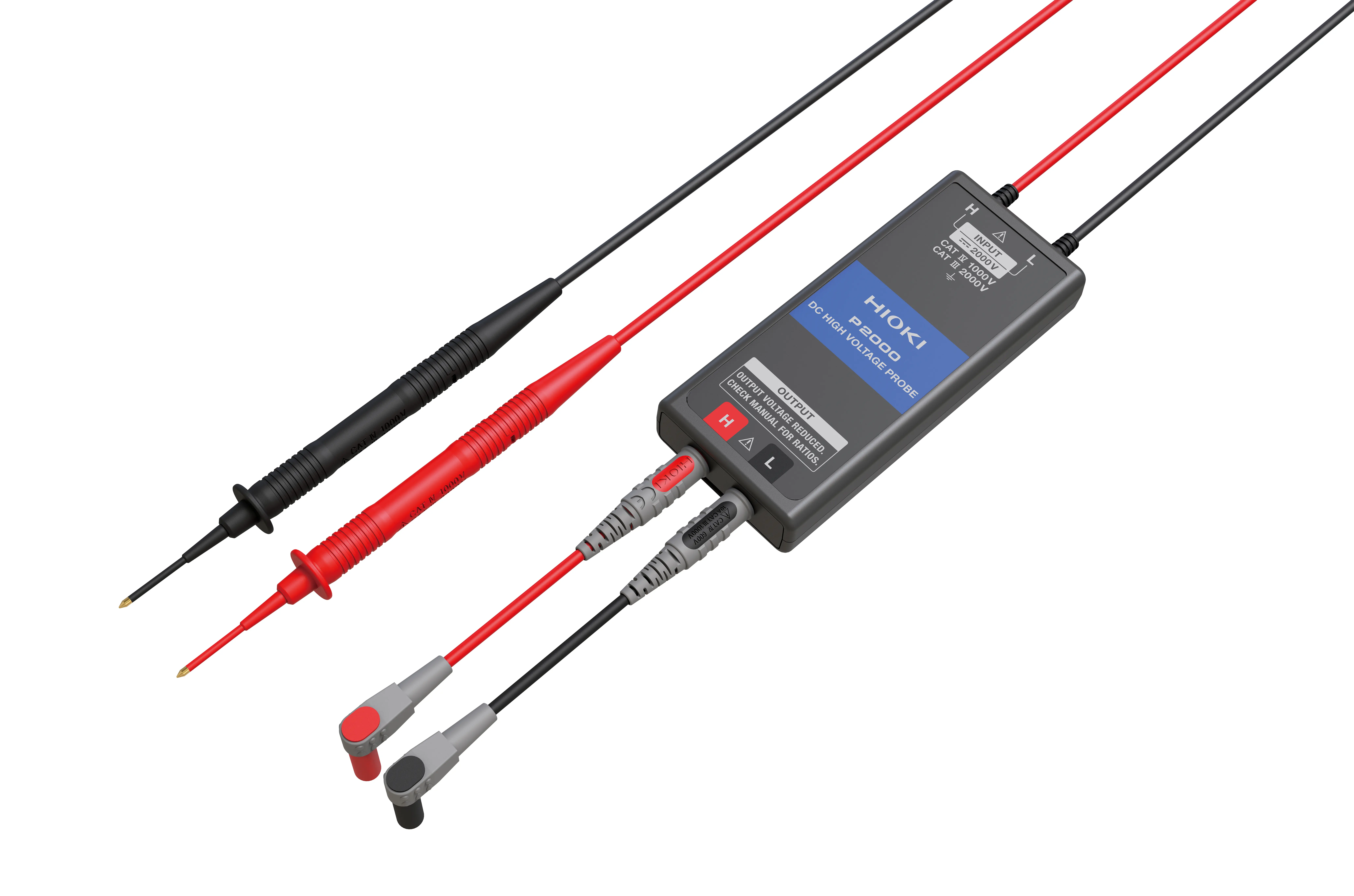 P2000 - DC high voltage probe, 2000 V