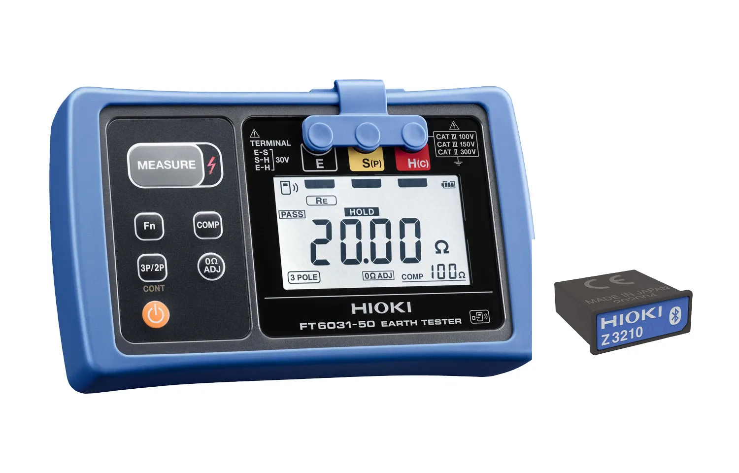 HIOKI FT6031-90 earth tester with bluetooth adapter Z3210