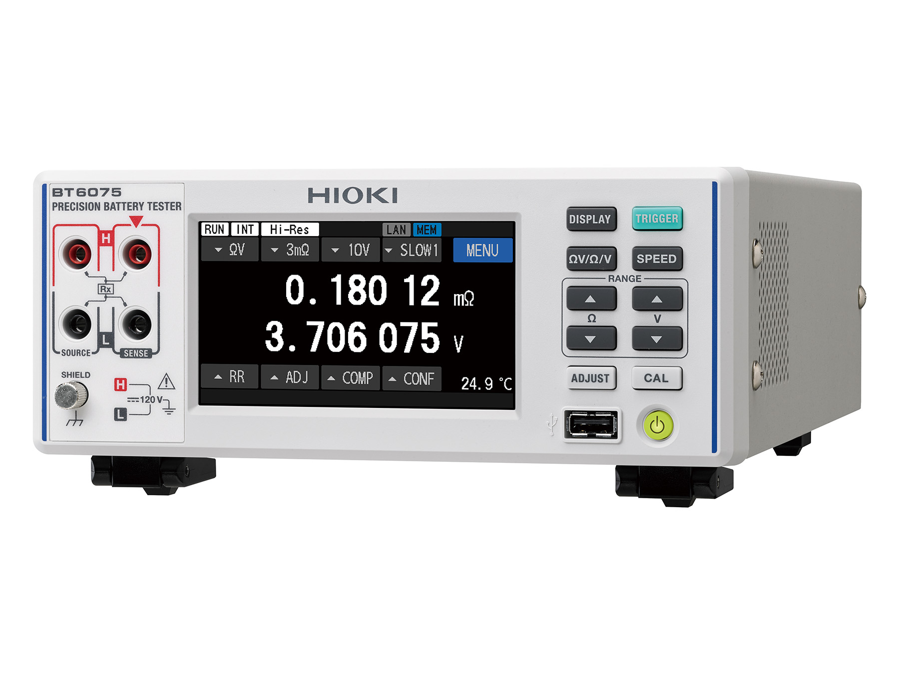 BT6075 - 2-in-1 precision battery tester and voltmeter