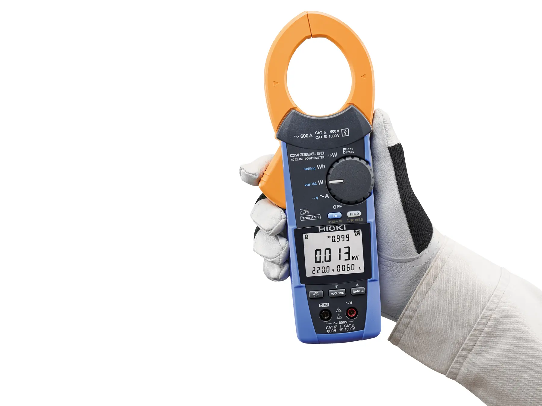 HIOKI CM3286-90 power quality clamp meter with bluetooth 600a 360kw