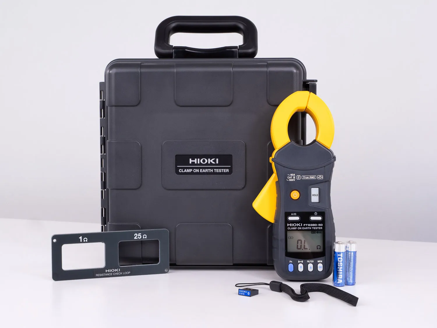 HIOKI FT6380-90 ground resistance clamp true rms set