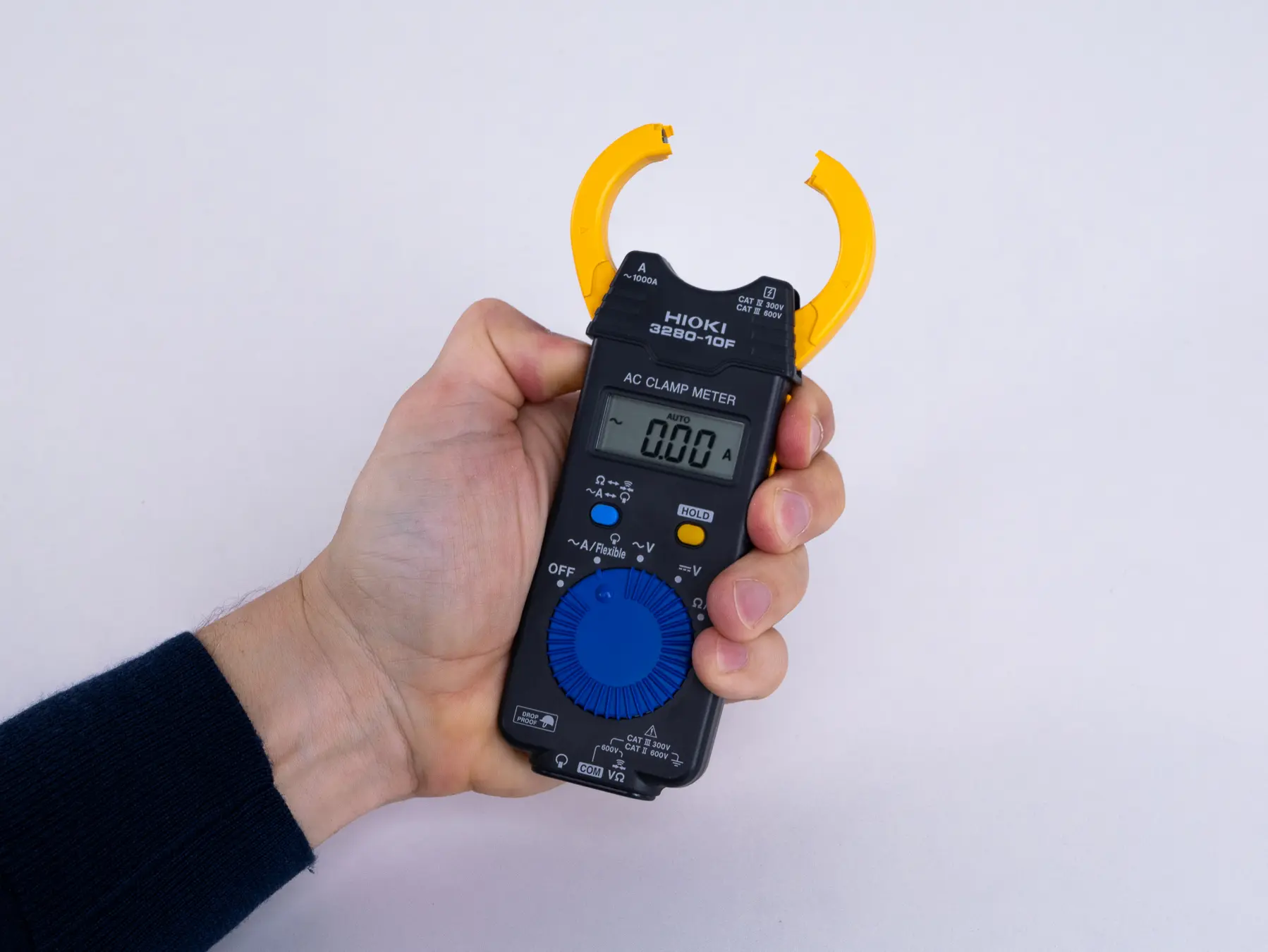 HIOKI 3280-70F ac clamp meter 1000a with flexible current sensor up to 4200a ac current measurement with 3 ranges up to 1000a open clamp