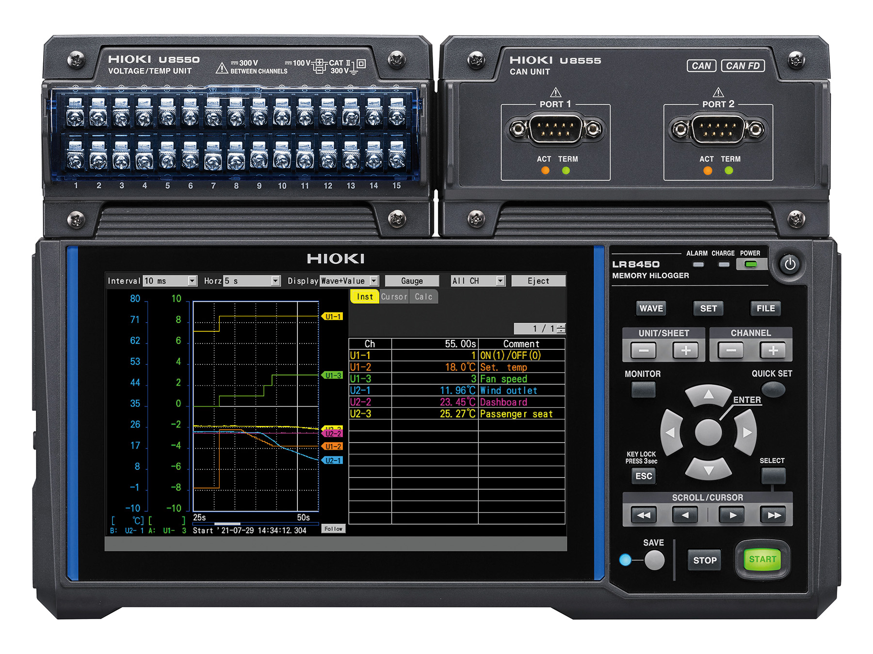 U8555 - Logger Module for CAN/CAN FD input and output