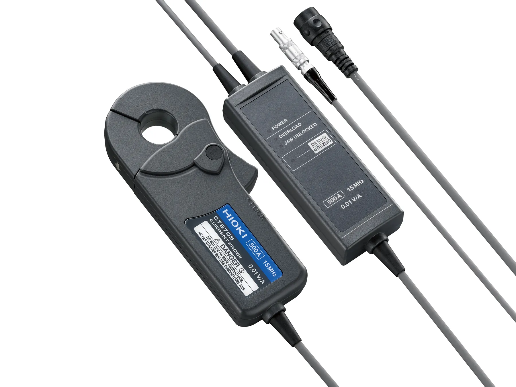 HIOKI CT6705 ac dc fluxgate current probe full rated current up to 20 khz