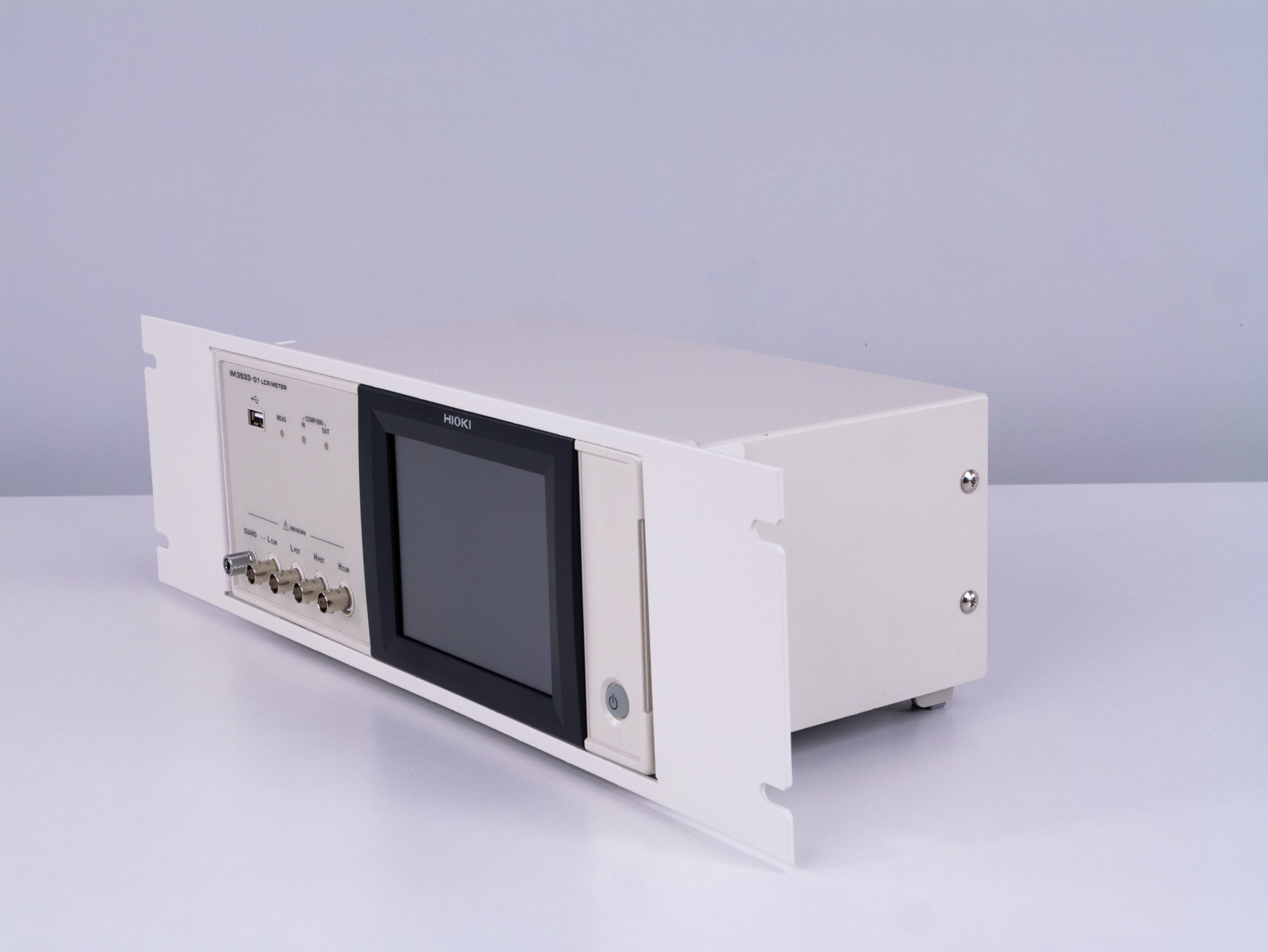 HIOKI EU3533 rack mount kit for HIOKI LCR meters IM3533 IM3570 and IM3590 3U rack space