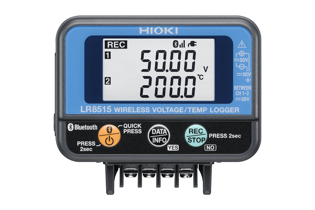 LR8515 - Bluetooth Voltage/Temperature Logger