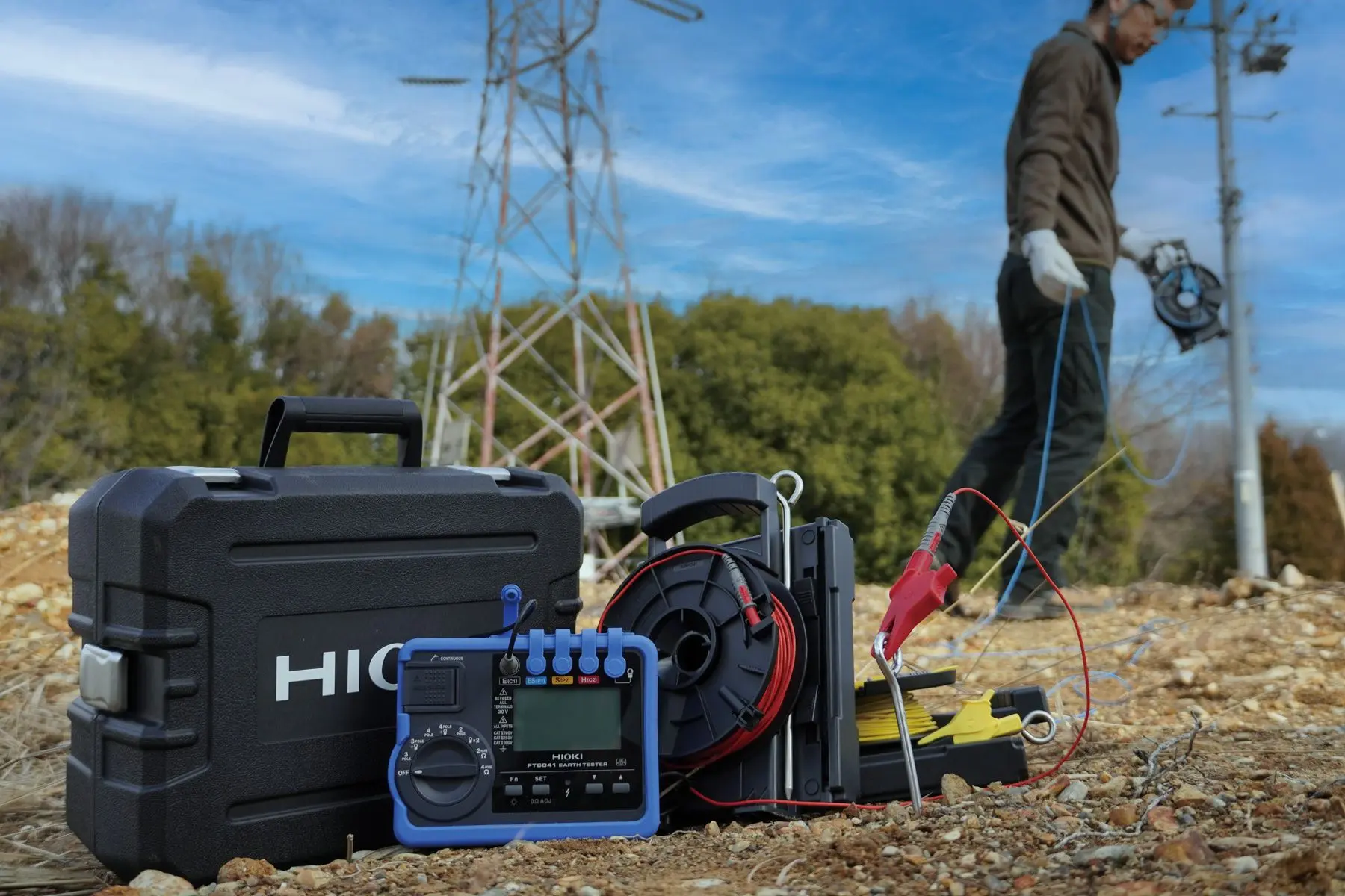 FT6041 Kit - Earth Resistance Tester Set