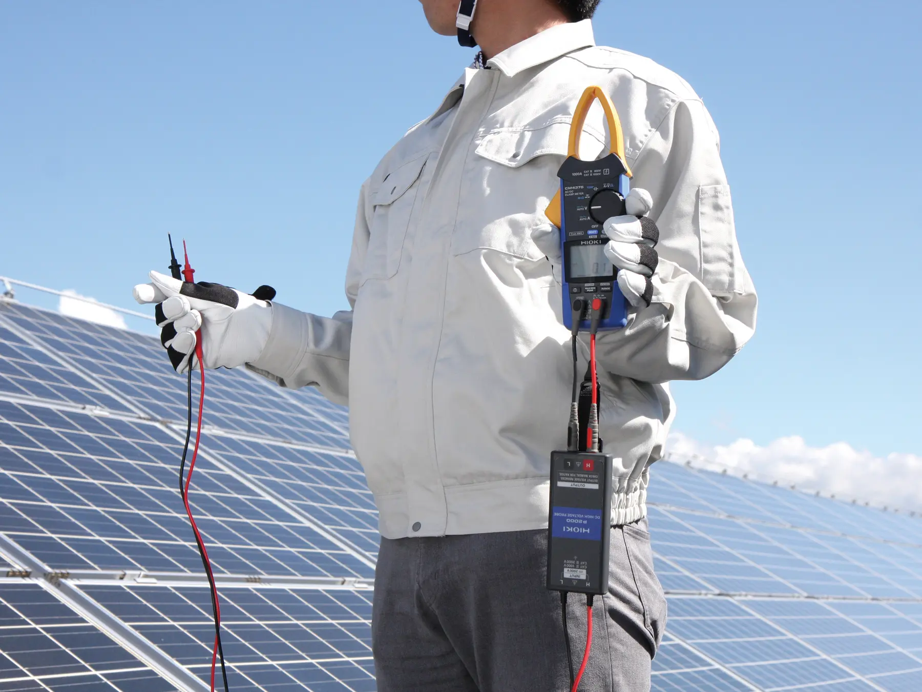 HIOKI L4943 connection cable set for p2000 high voltage probe