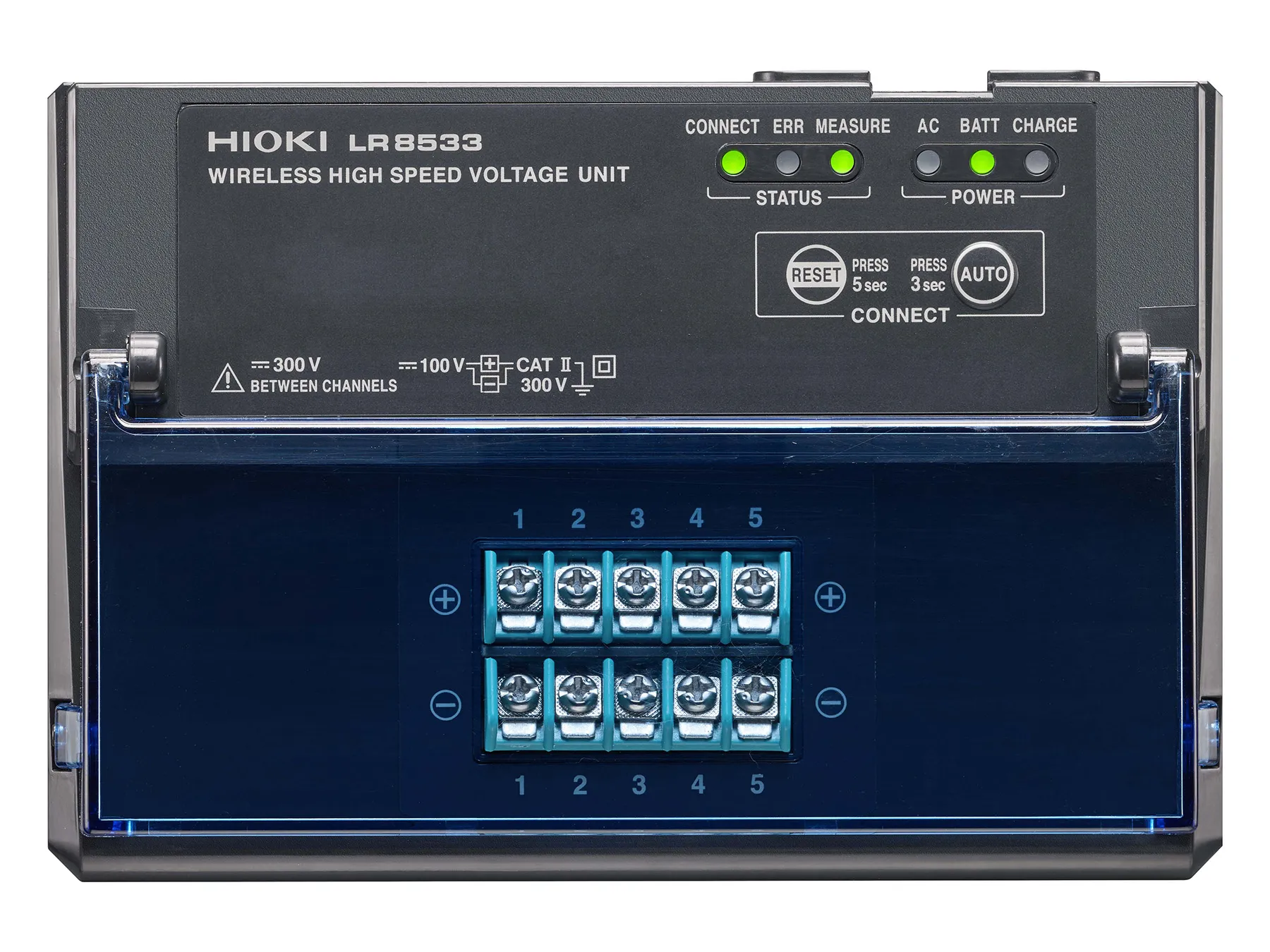 HIOKI LR8533 - 5-ch wireless logger module for voltage, 1 ms