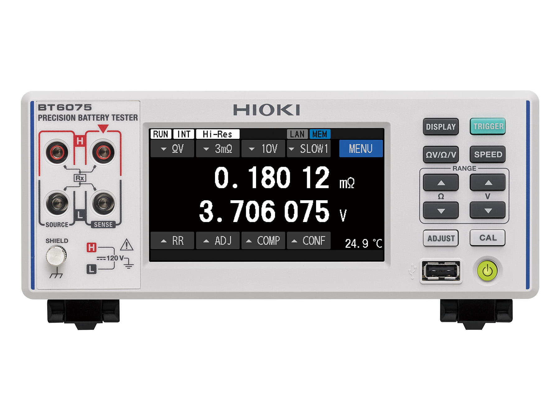 BT6075 - 2-in-1 precision battery tester and voltmeter