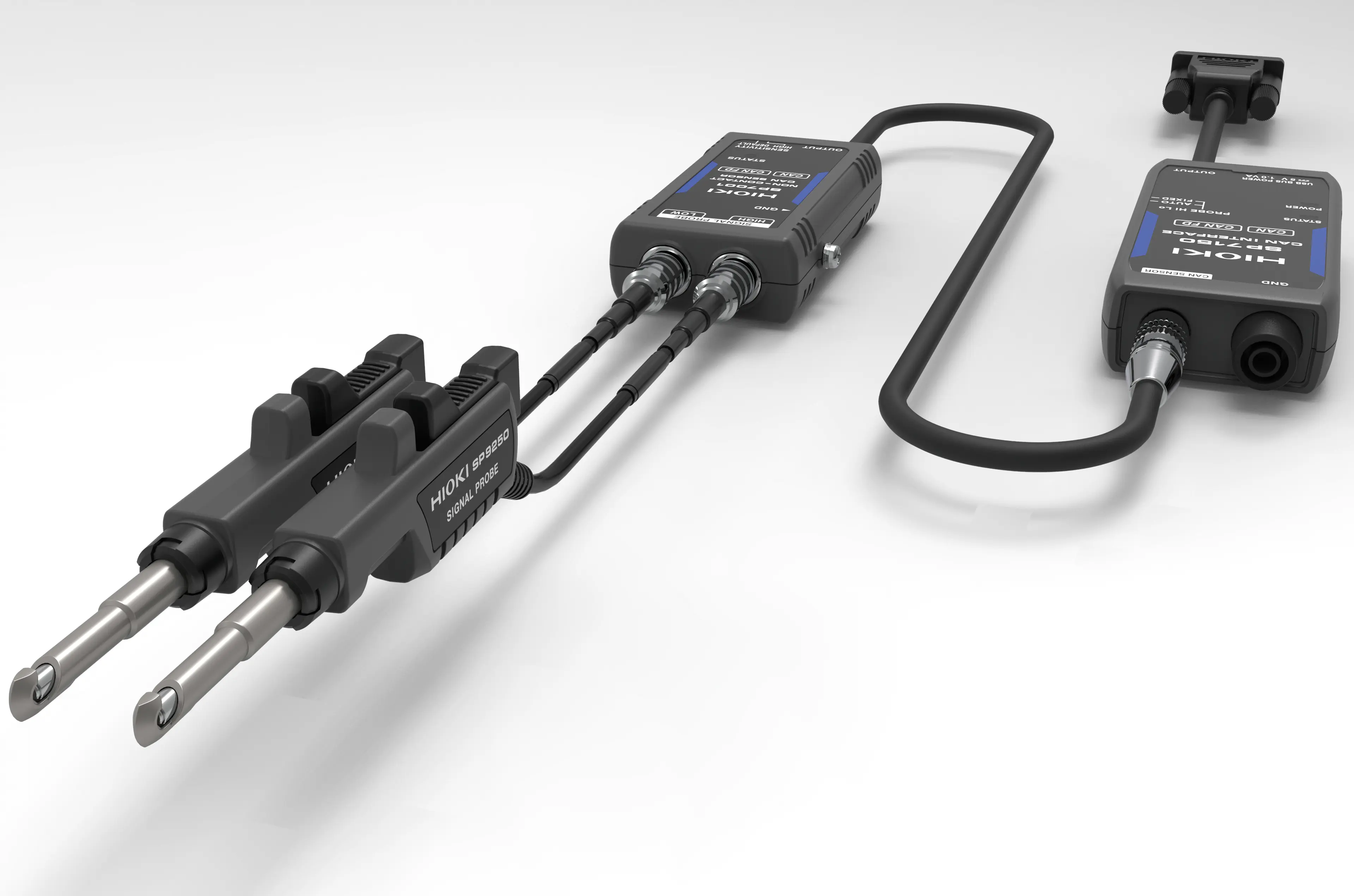 HIOKI SP7001-95 non-contact can fd sensor set clamp type probes long cable