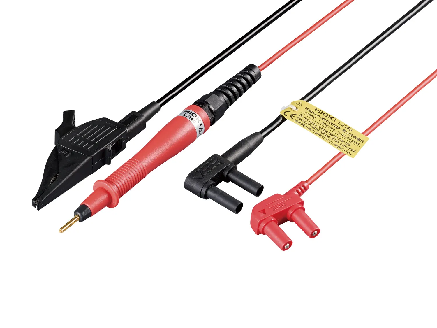 HIOKI L2140 test lead set for DC resistance measurements