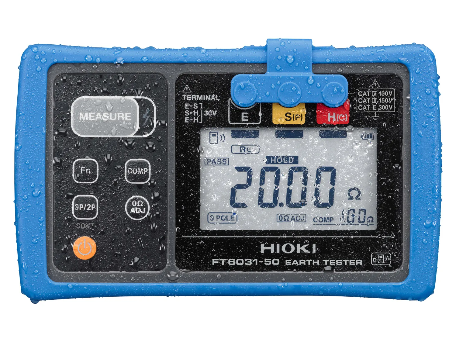 HIOKI FT6031-90 earth tester IP67 waterproof