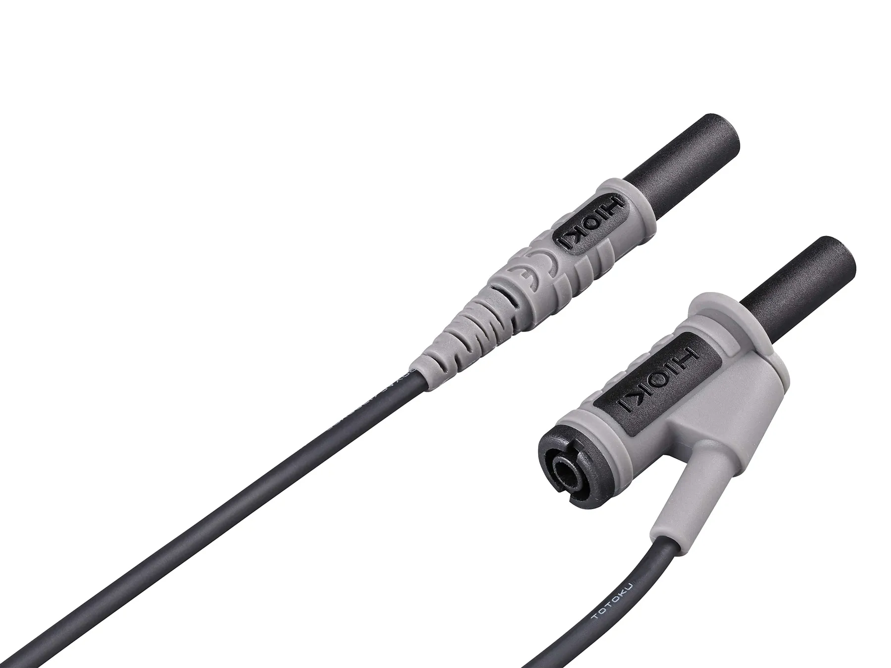 HIOKI L1021-02 black patch cord 4 mm banana plug