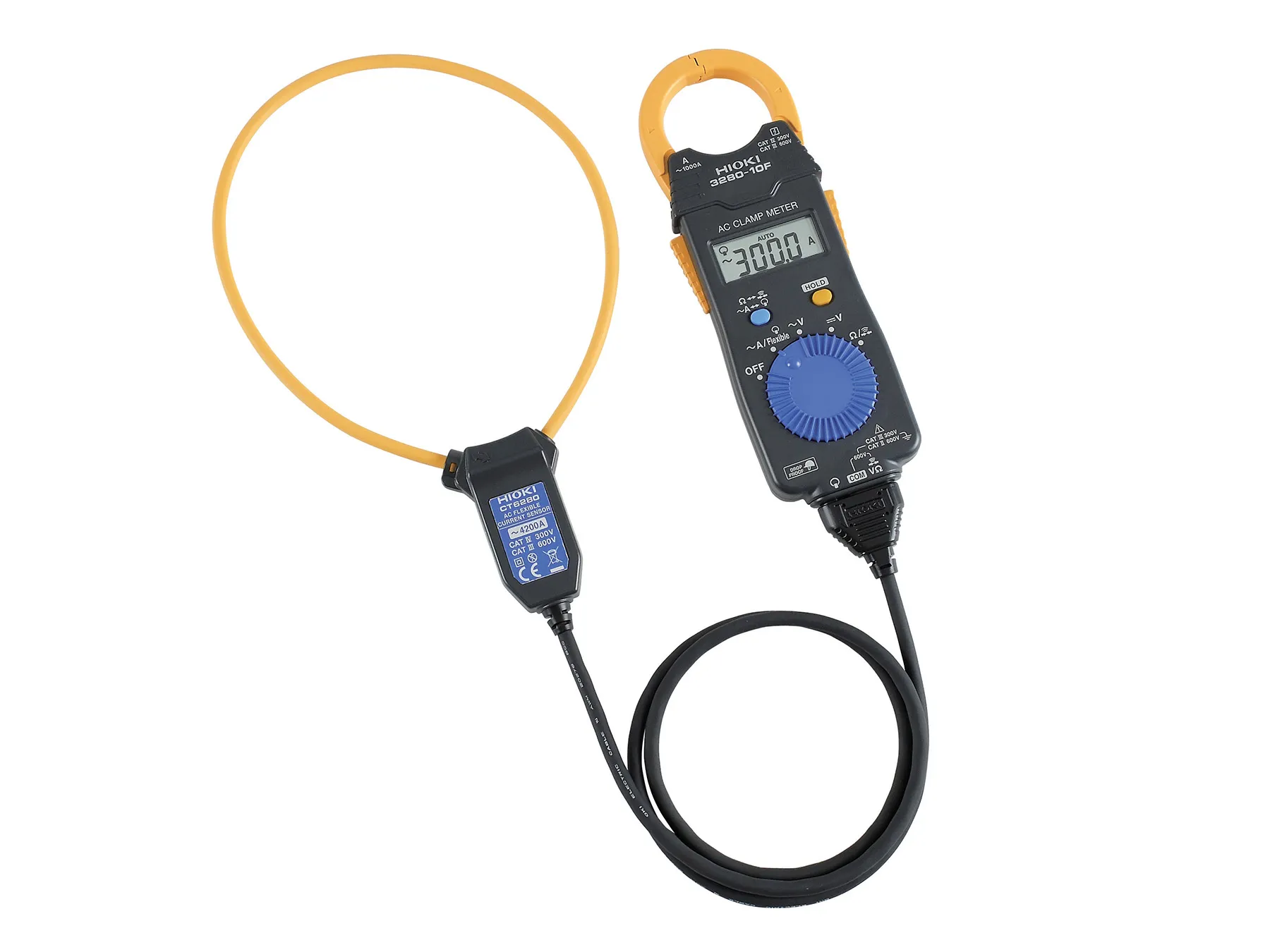 HIOKI 3280-70F - AC-Zangenmessgerät 1000 A mit flexiblem Stromsensor bis 4200 A