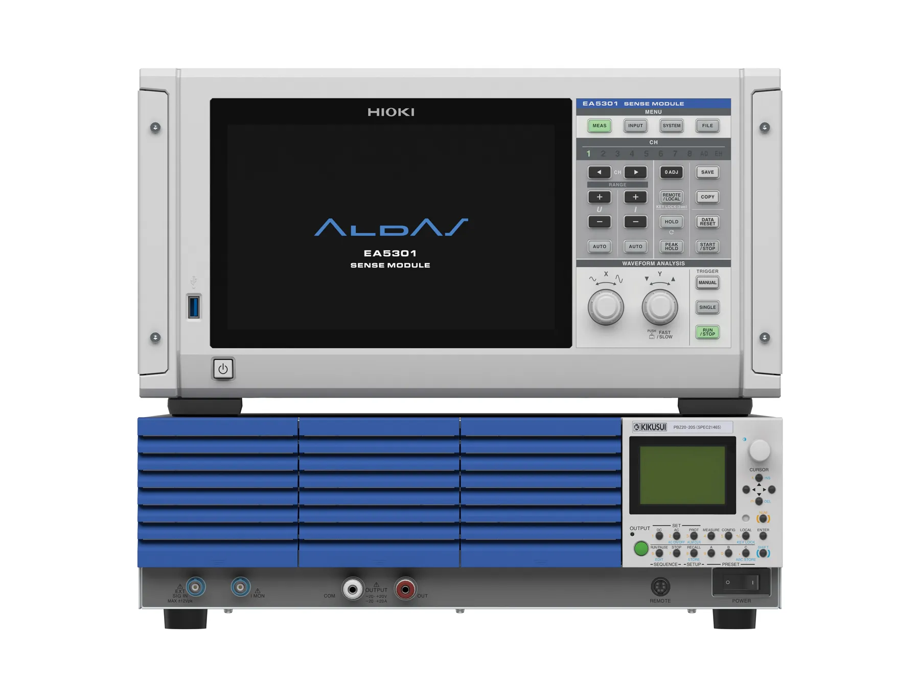 HIOKI ALDAS alpha high speed EIS system for real time impedance analysis high precision current sensing