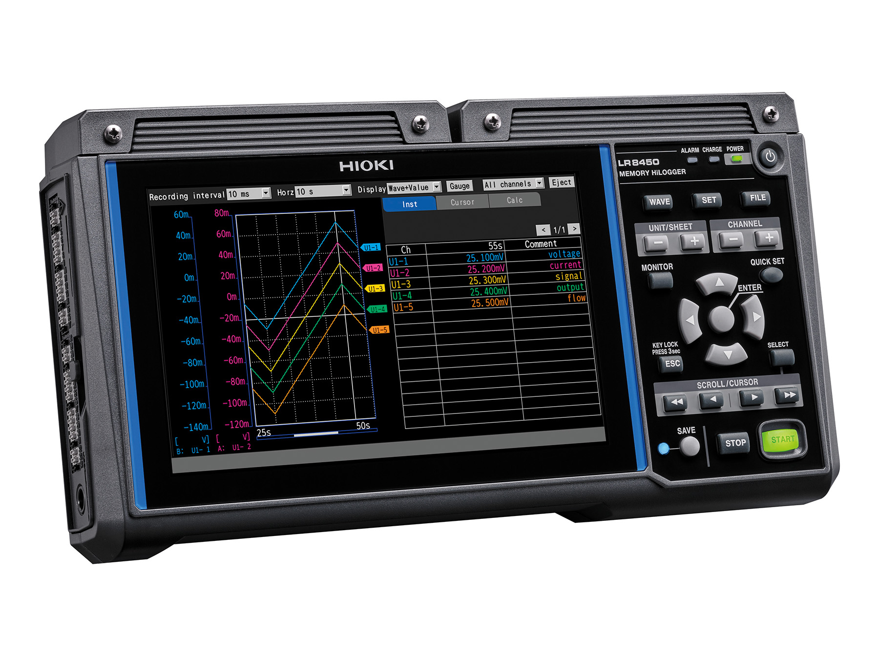 LR8450 - Modular multi-channel Data Logger LR8450