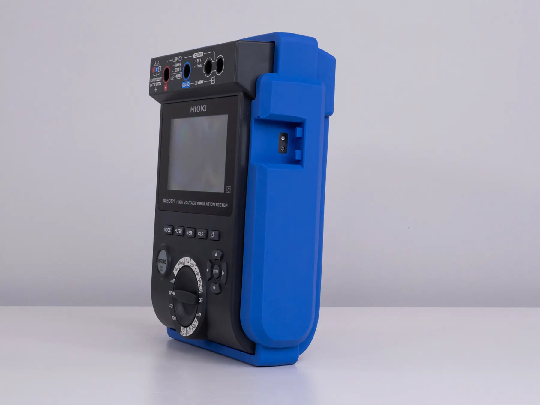 HIOKI IR5051 portable high voltage insulation tester with pv optical communication option