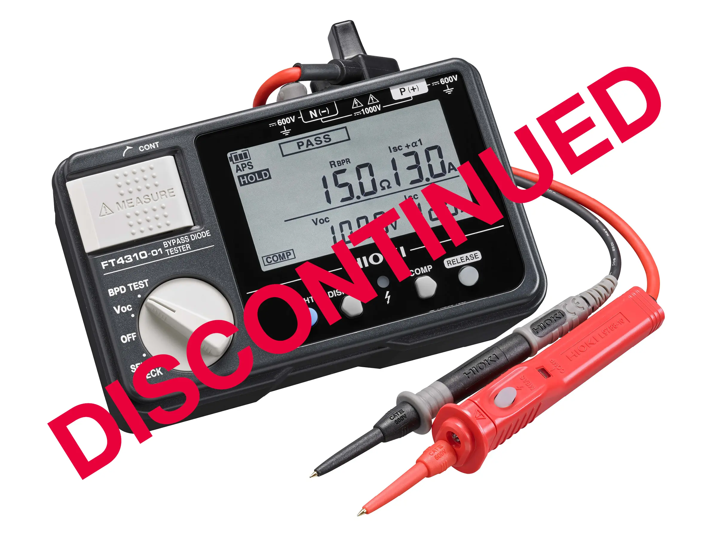 FT4310 - Solarmodul Bypass Dioden Tester