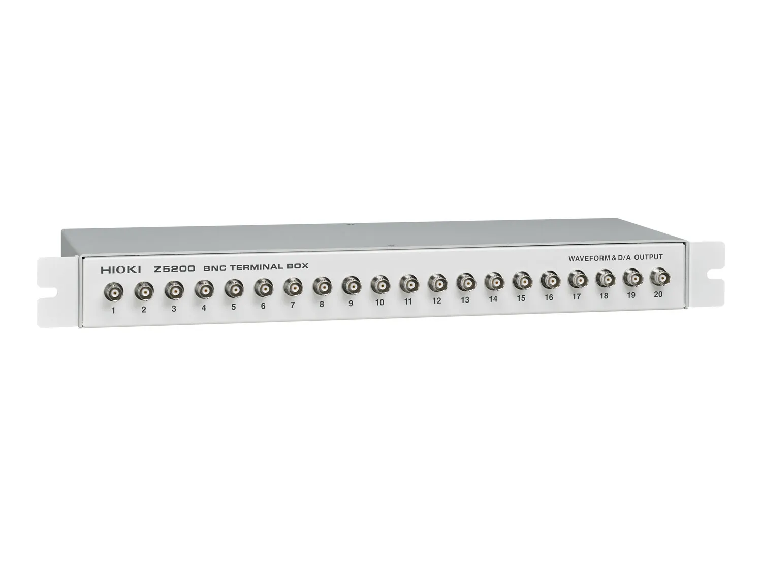 HIOKI Z5200 BNC connection box for PW4001 PW8001 19 inch rack mount