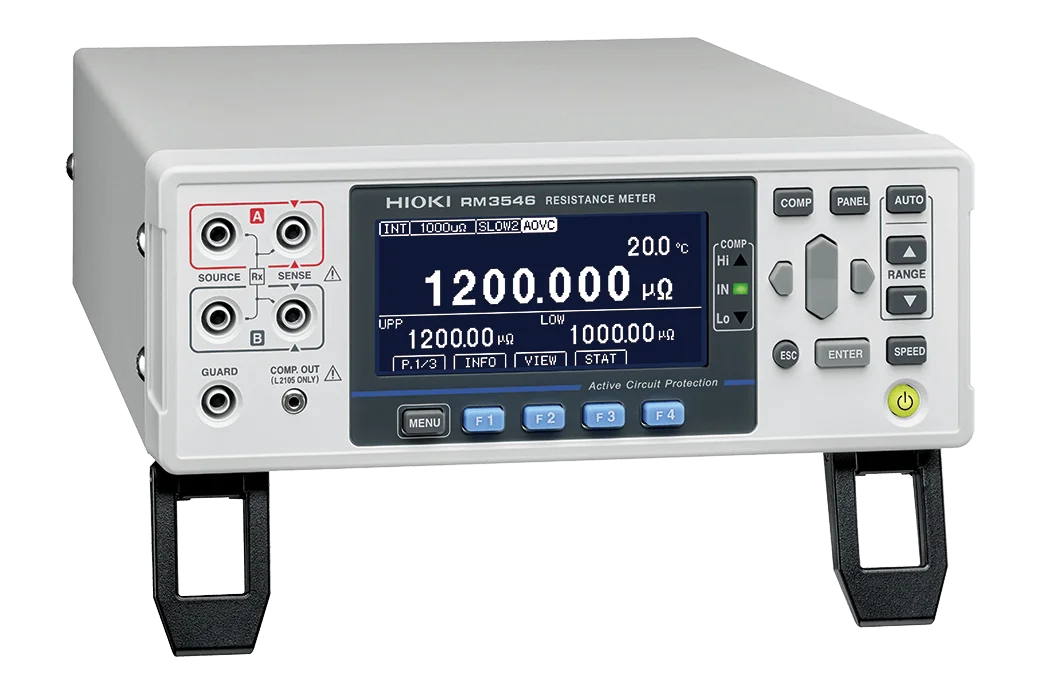 HIOKI RM3546 - Präzisionsmessgerät für DC-Widerstände zur Schweißwiderstandsprüfung