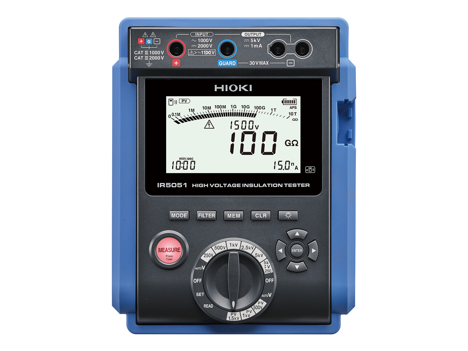 IR5051 - HIGH VOLTAGE INSULATION TESTER 