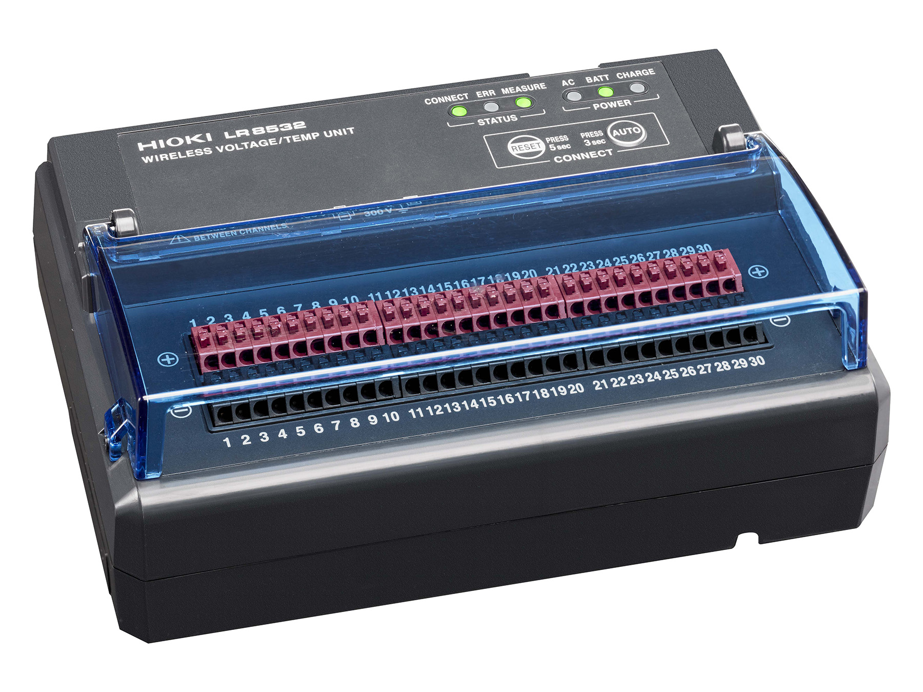 LR8532 - Wireless Logger Module for Voltage and Temperature, 30 channels