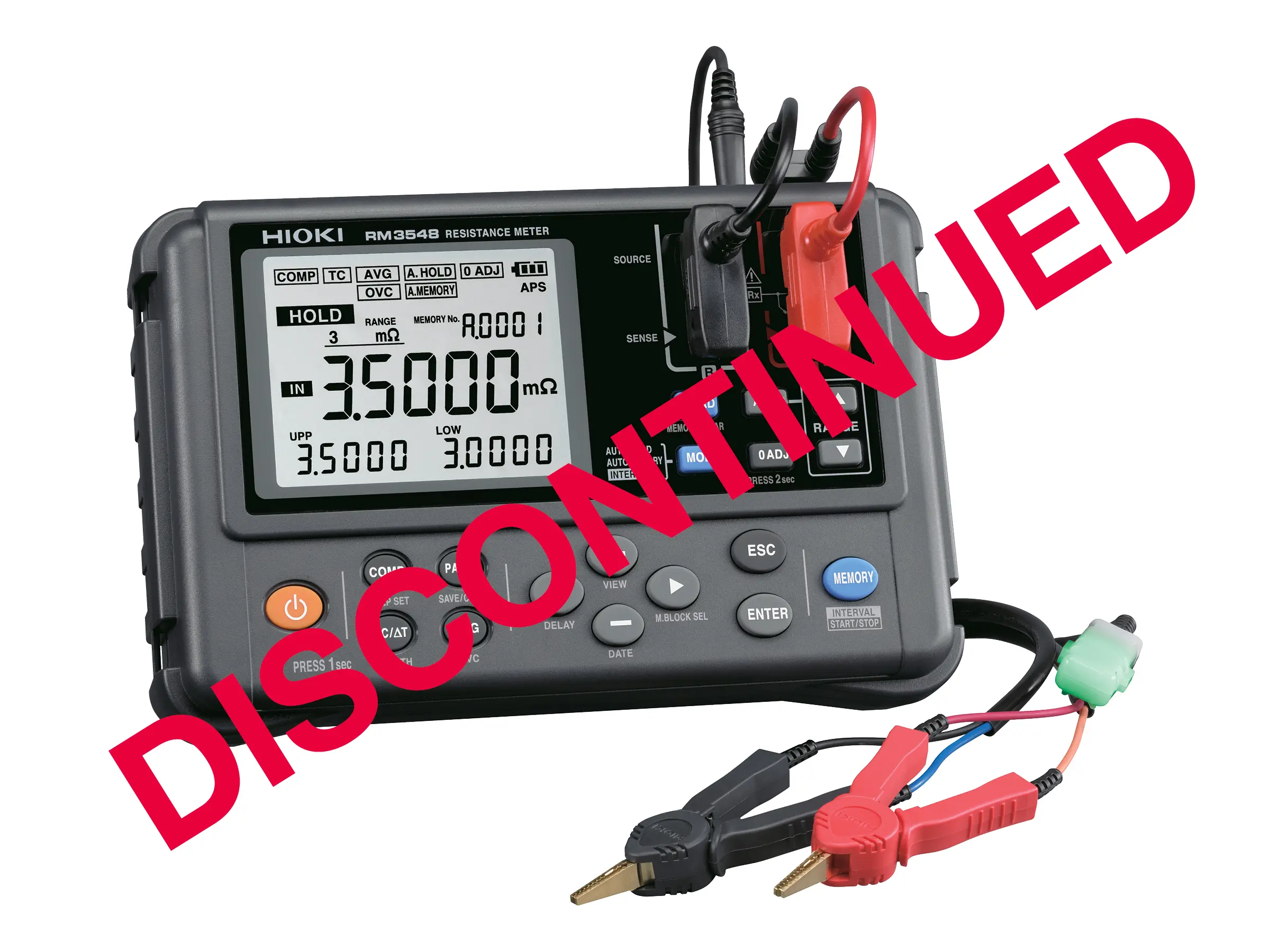 HIOKI RM3548 - Portable Resistance Meter