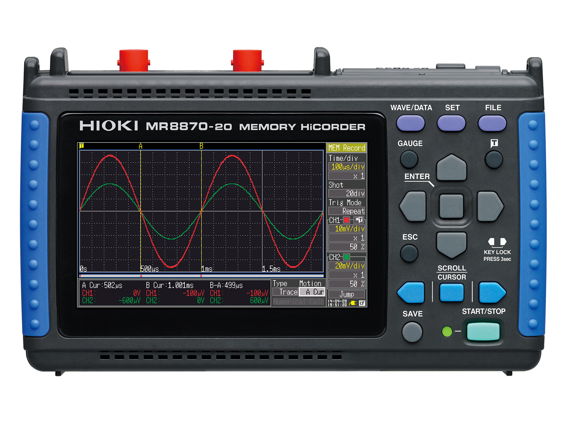 MR8870-20 - Portable data recorder