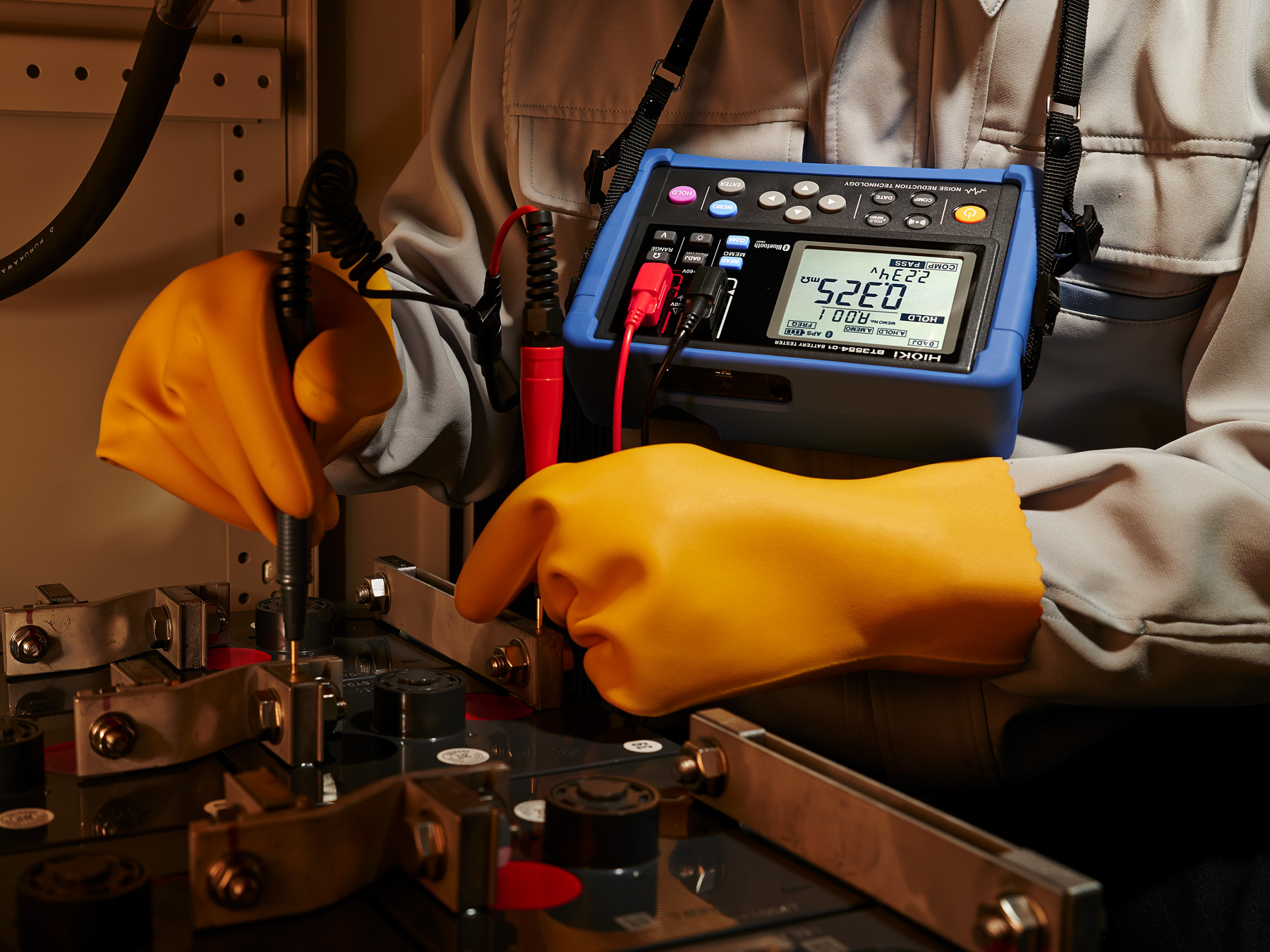 HIOKI 9465-10 - Straight Test Lead with Pogo Pins