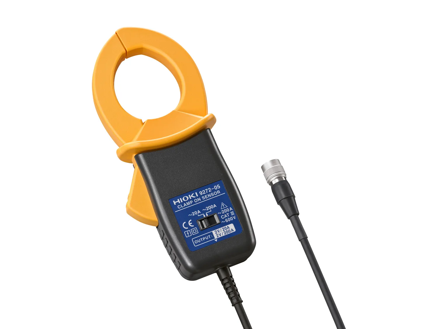 HIOKI 9272-05 clamp on sensor 20 200 A AC