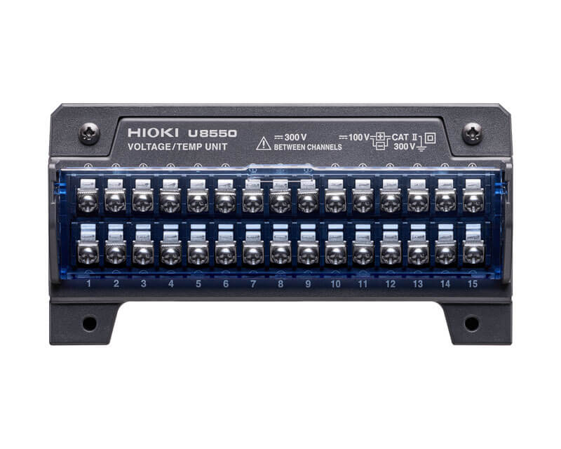 U8550 - Logger Module for Voltage and Temperature, 10 ms, 15 Channels