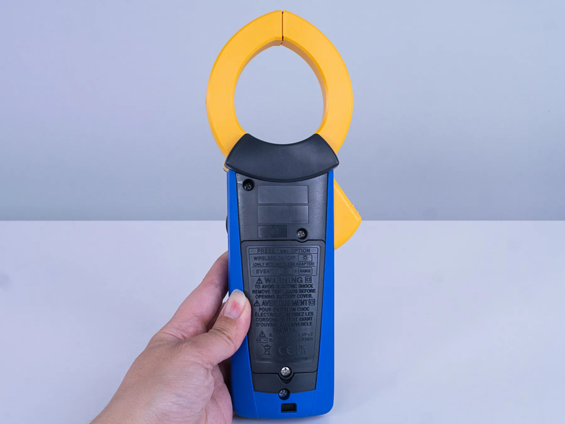 HIOKI CM4373-50 ac dc clamp multimeter resistance