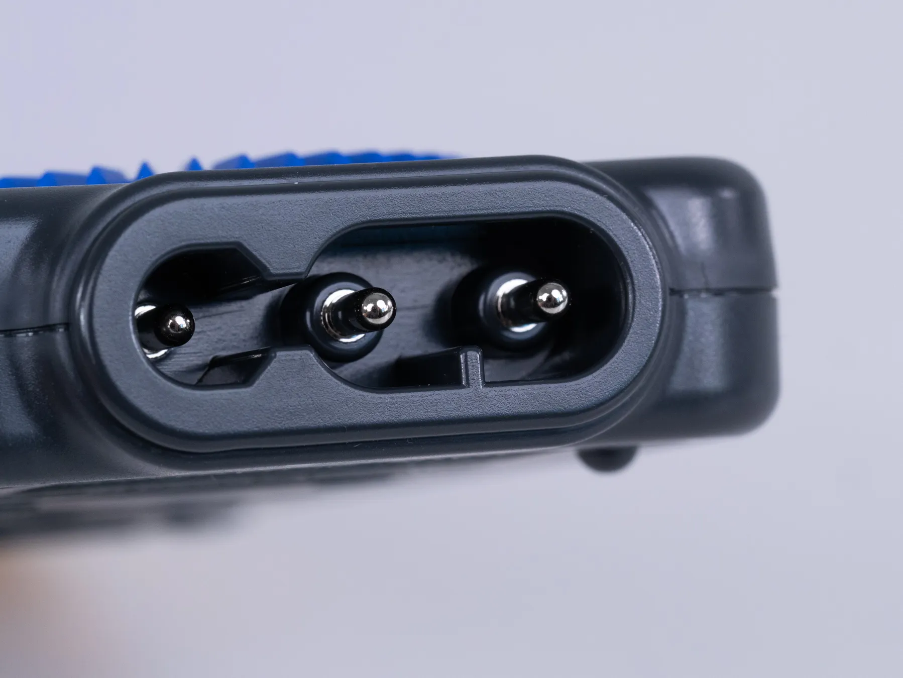 HIOKI 3280-10F ac clamp meter close up connection