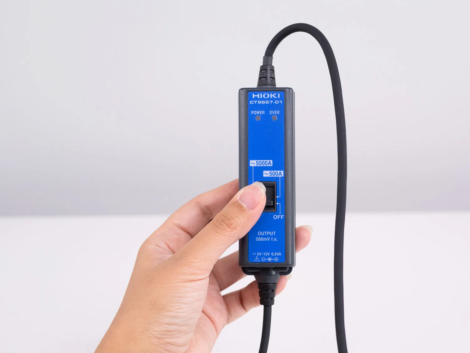 HIOKI CT9667-01 AC flexible current sensor plus minus 2 percent accuracy