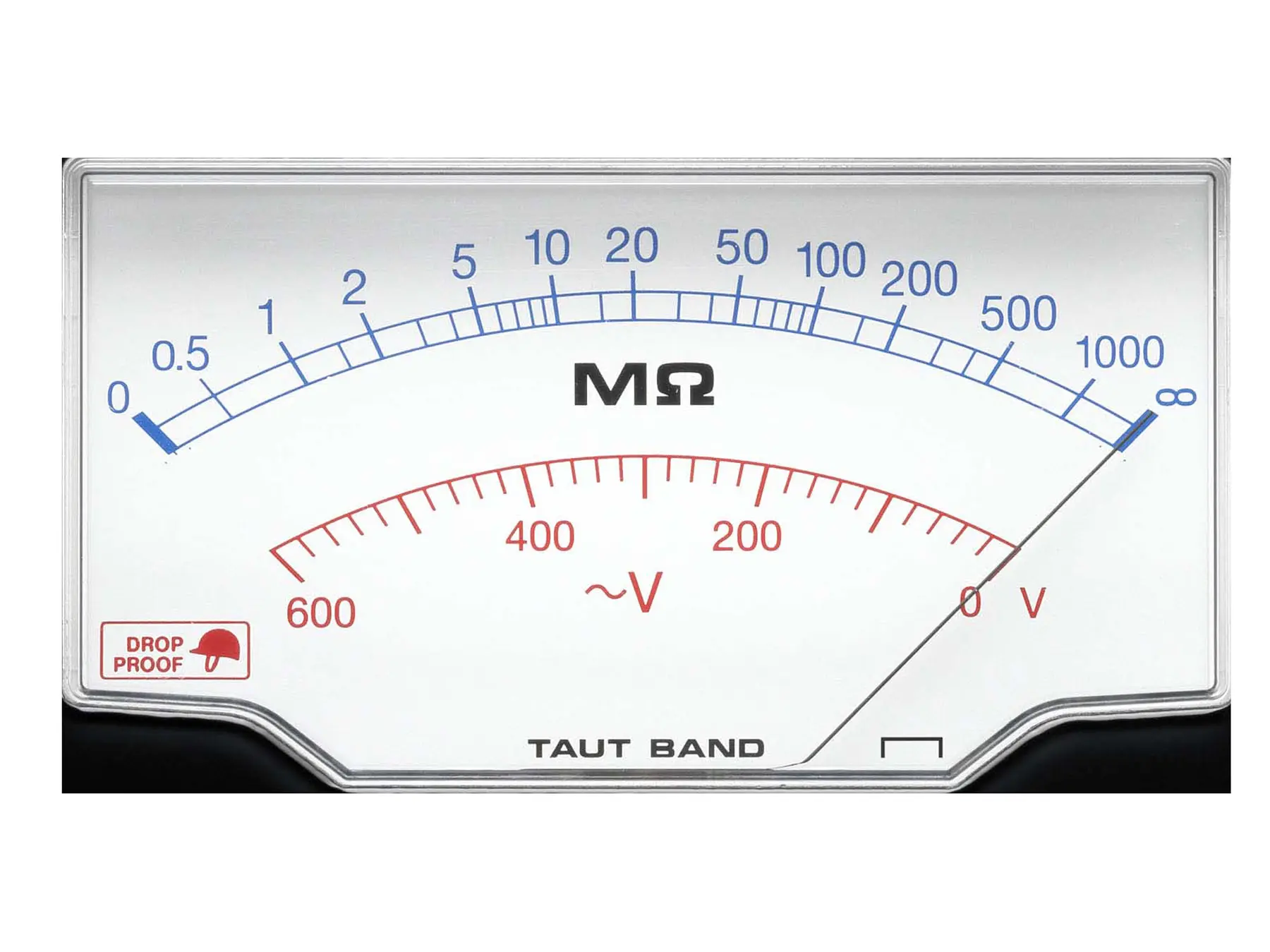 HIOKI IR4017 analog insulation tester 500 v test voltage range