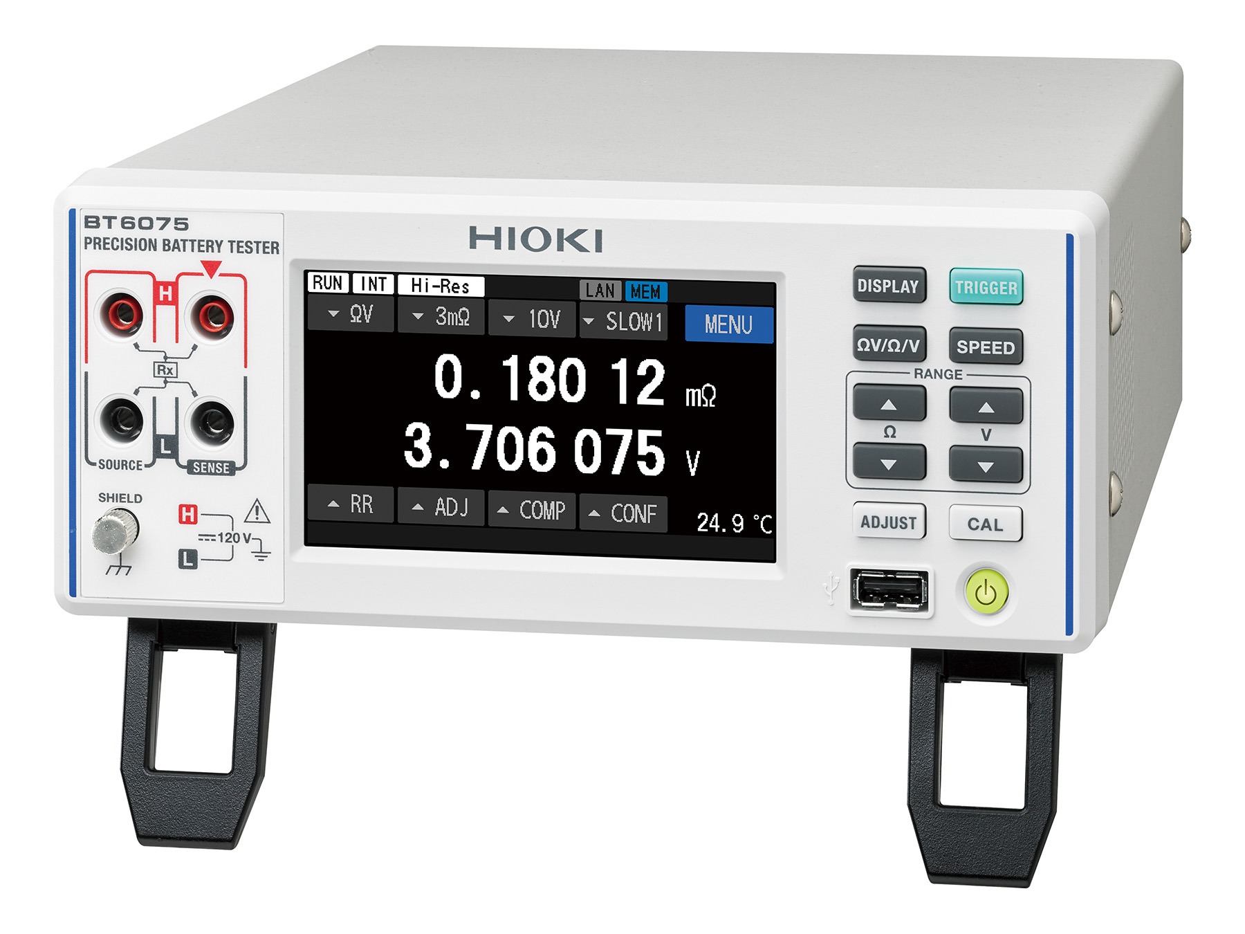 BT6075 - 2-in-1 precision battery tester and voltmeter