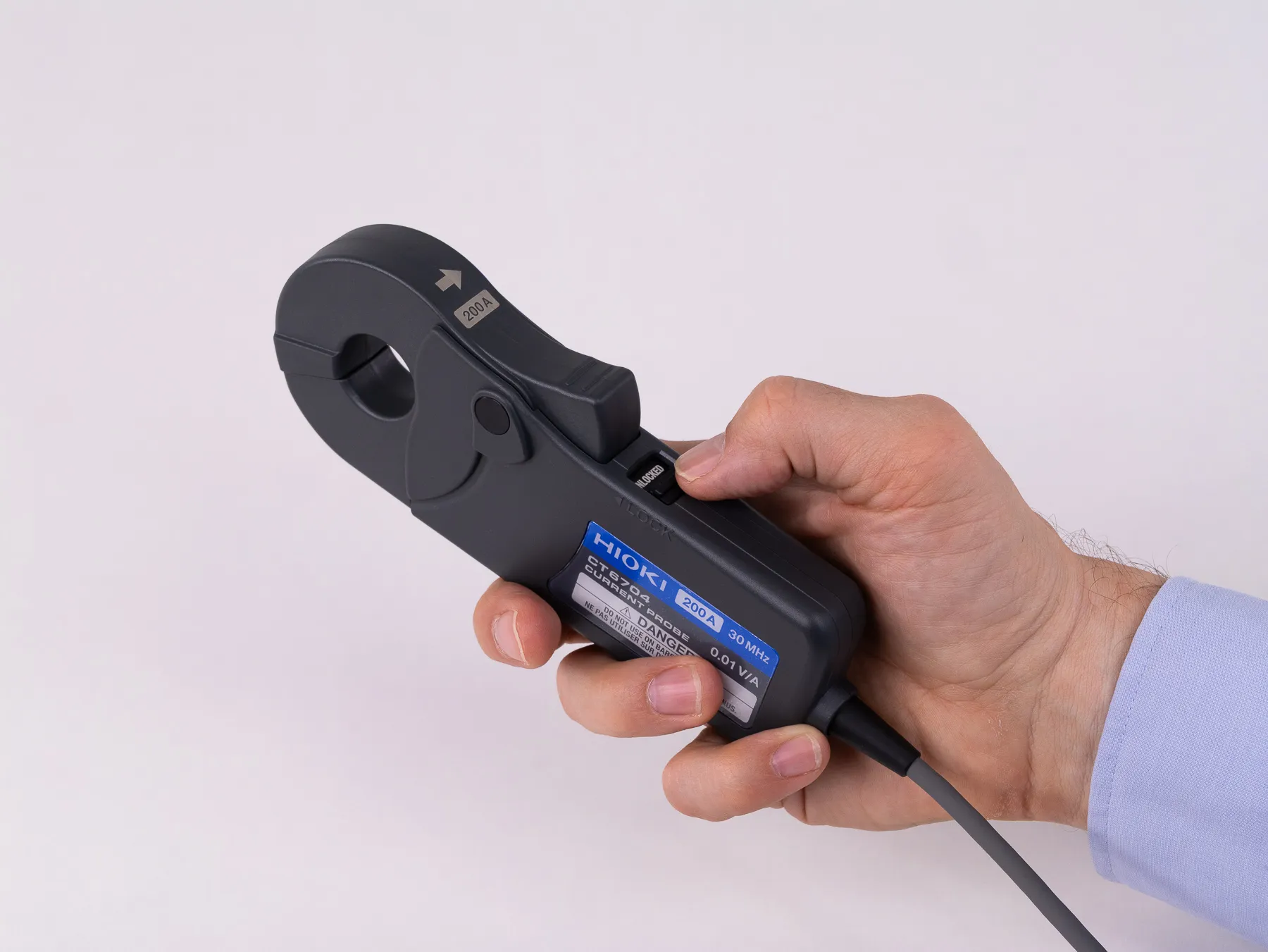 HIOKI CT6704 ac dc fluxgate current probe fluxgate sensor technology