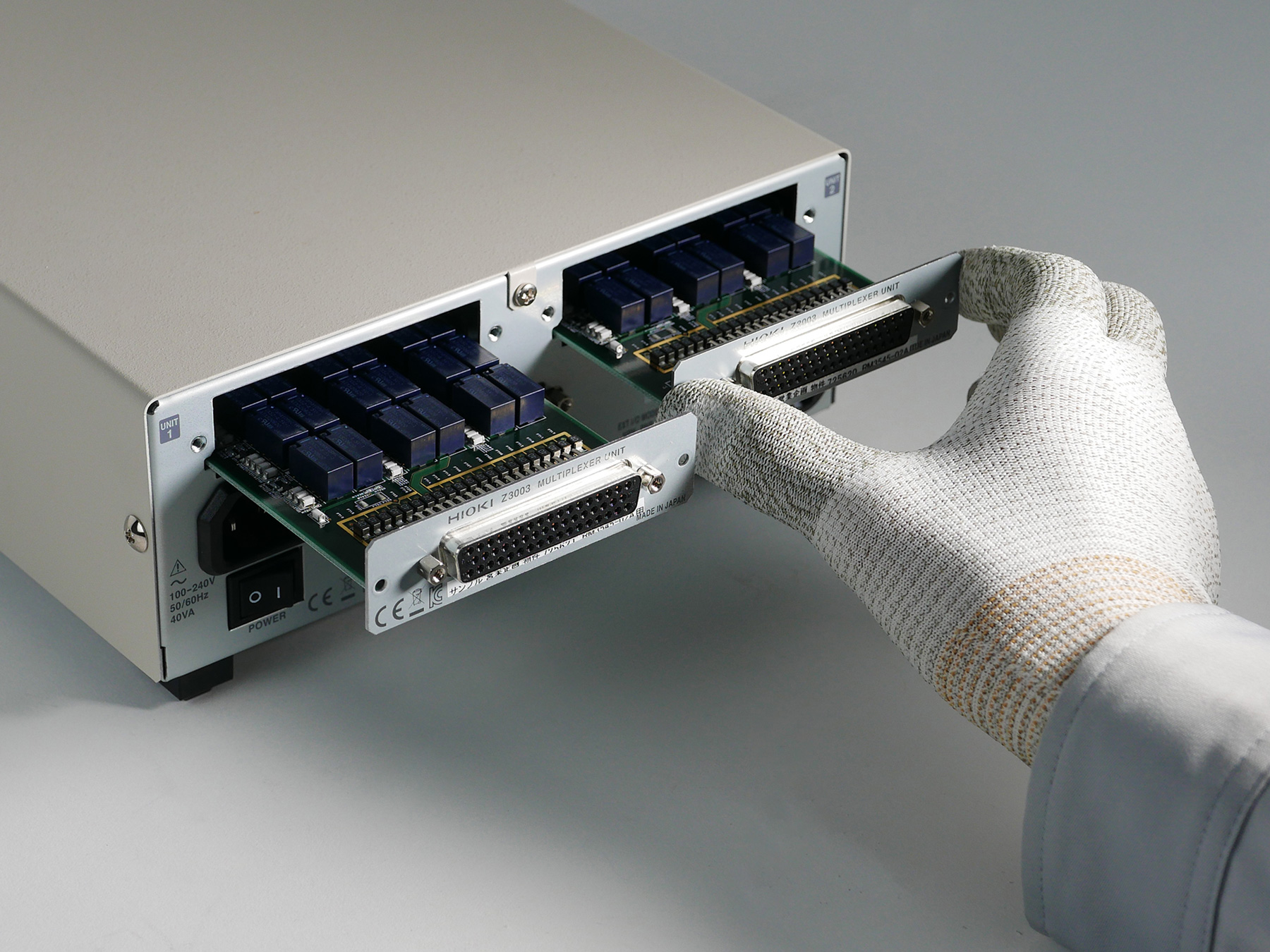 Z3003 - Multiplexer Card for RM3545A-2, 10 Channels (4-wire)